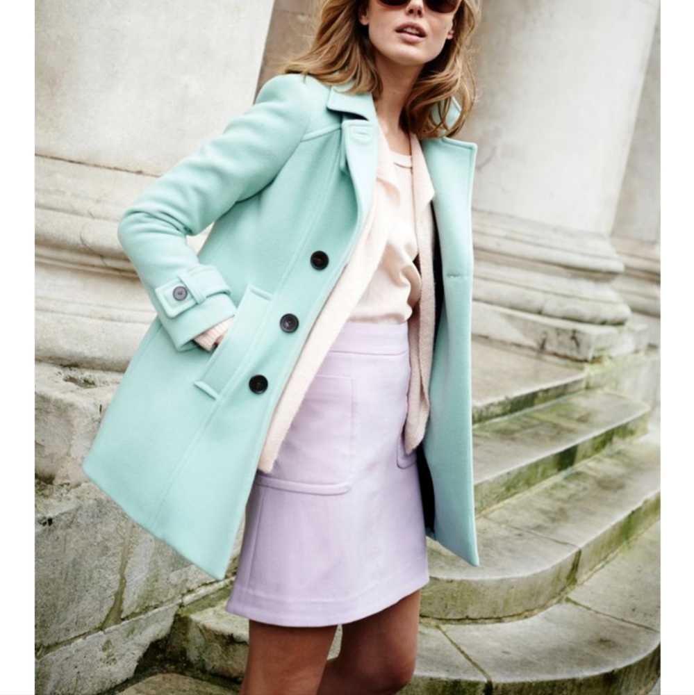 Boden Ledbury wool pea coat us 2/uk 6